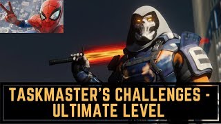 Marvel's SpiderMan [PS4] - All Taskmaster's Challenges - Ultimate Level - 3 Stars