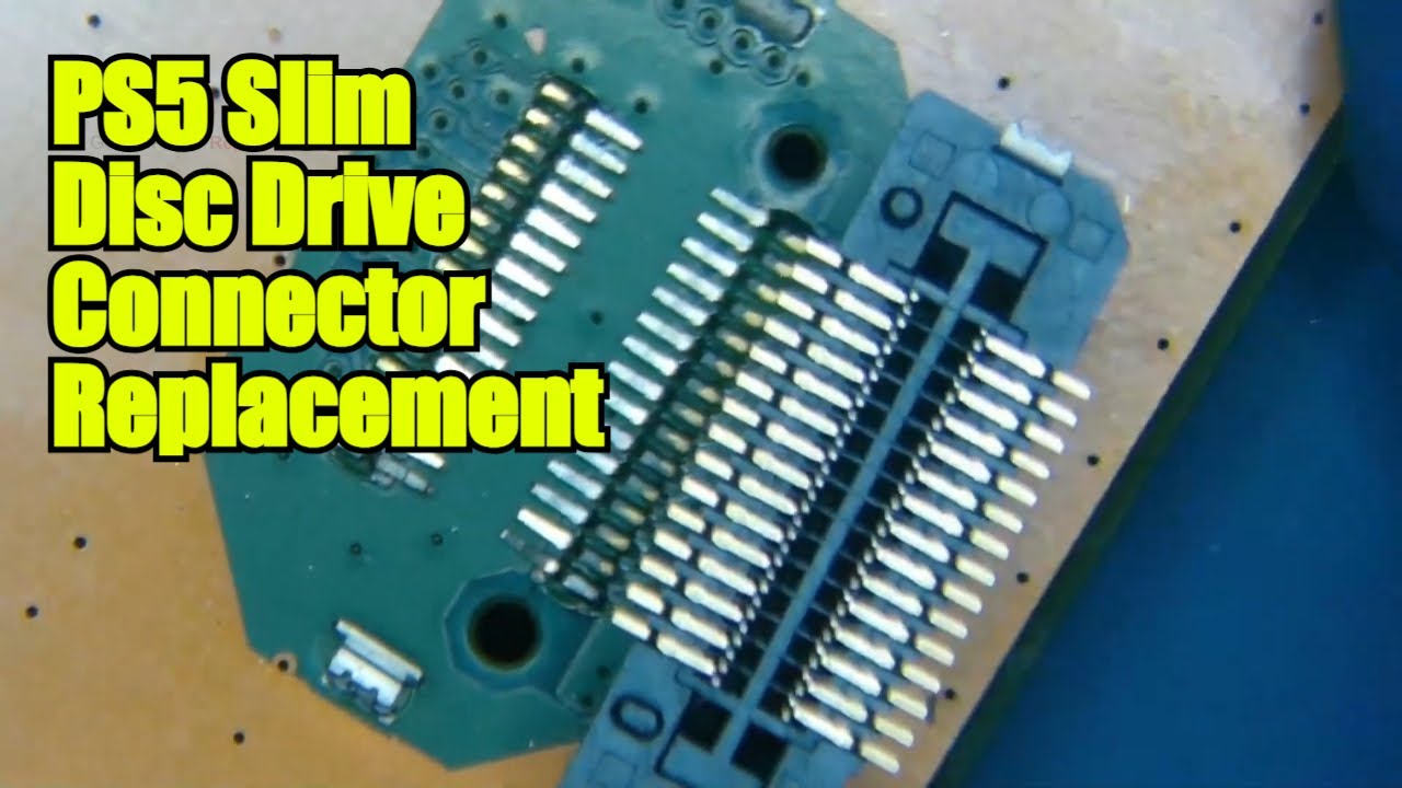 PS5 Slim Disc Drive Connector Replacement - YouTube