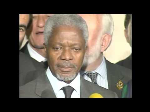 أرشيف أنان في كابول لدعم الحكومة الانتقالية