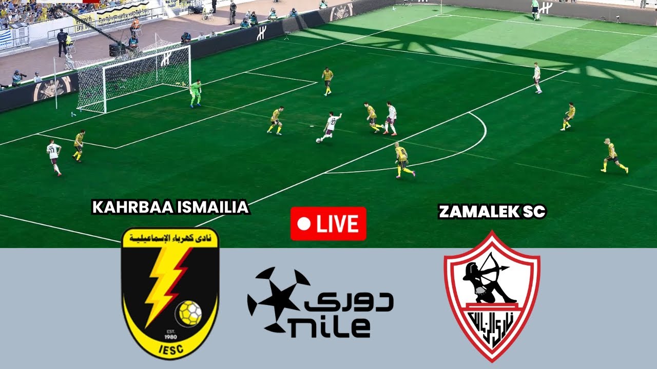 Kahrbaa Ismailia vs Zamalek SC | Egypt - Premier League 2026