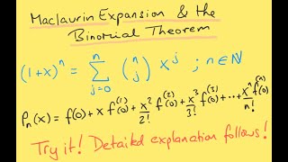 Maclaurin Meets Binomial