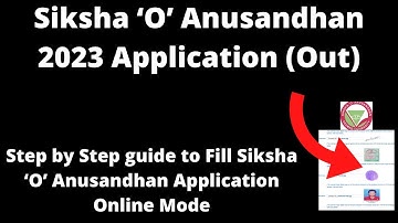 Siksha ‘O’ Anusandhan Admission 2023 SAAT Application (Started)- How to Fill Application Form