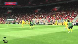 top 5 goals on pes 2016 music producer kekko