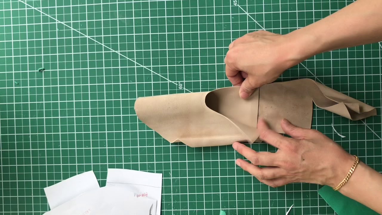 Skiving Patterns Lining pattern and skiving and prep BKSS way - YouTube