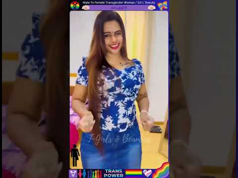 امرأة متحولة جنسيا من ذكر إلى أنثى جاياثري فيديو فيروسي فيديو قصير متحول جنسيا من ذكر إلى