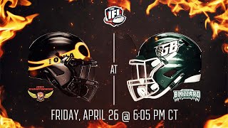 Iowa Barnstormers at Green Bay Blizzard