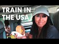 First time traveling by train in the USA - New York to Boston
