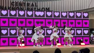 【Full】BNK48 『Kiss Me!』& CGM48『Hisashiburi no Lip Gloss』Road Show @Central Nakhon Pathom 06Apr2024