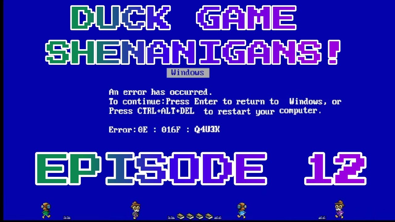 Custom Maps and 2 vs 2! Duck Game Shenanigans - Episode 12 - GS Offline