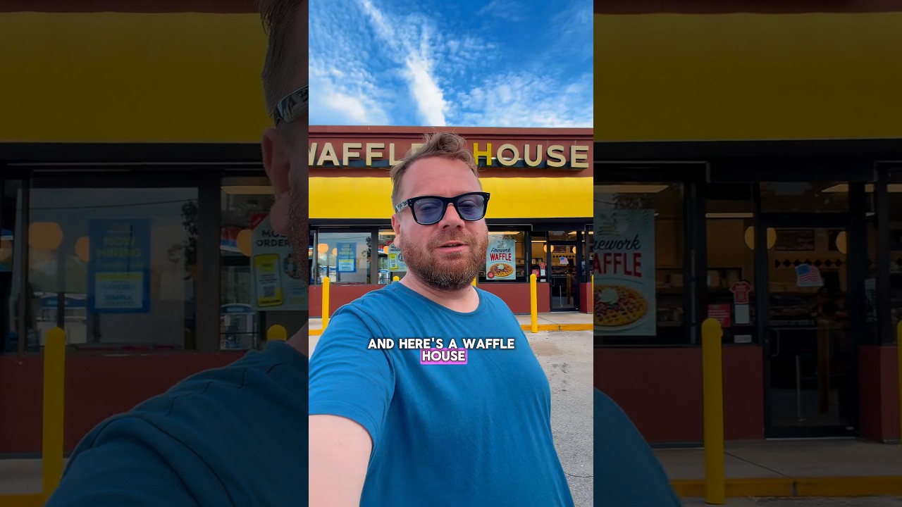 Scottish World Cup Tourist vs Waffle House in Rural Florida