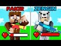 FAKİR SİLAH VS ZENGİN SİLAH! 😱 - Minecraft