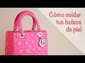 Leather handbag care: Lady Dior