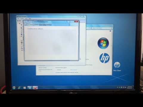 Installing Wireless Driver On HP T510 Thin Client