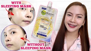 ULASAN MASKER TIDUR GARNIER YOGHURT | KULIT KACA? HAPUS TANDA JERAWAT?