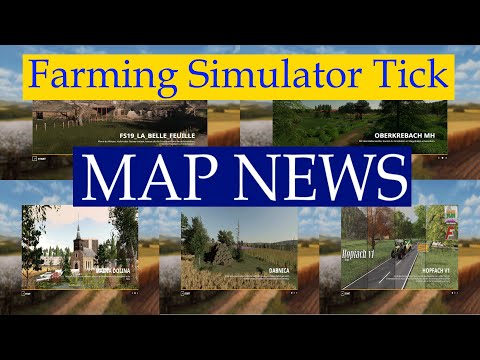 LS19 MAP MEWS La Belle Feuille, Oberkrebach, Masna Dolina, Dabnica, Hopfach FS19 LS19 Maps