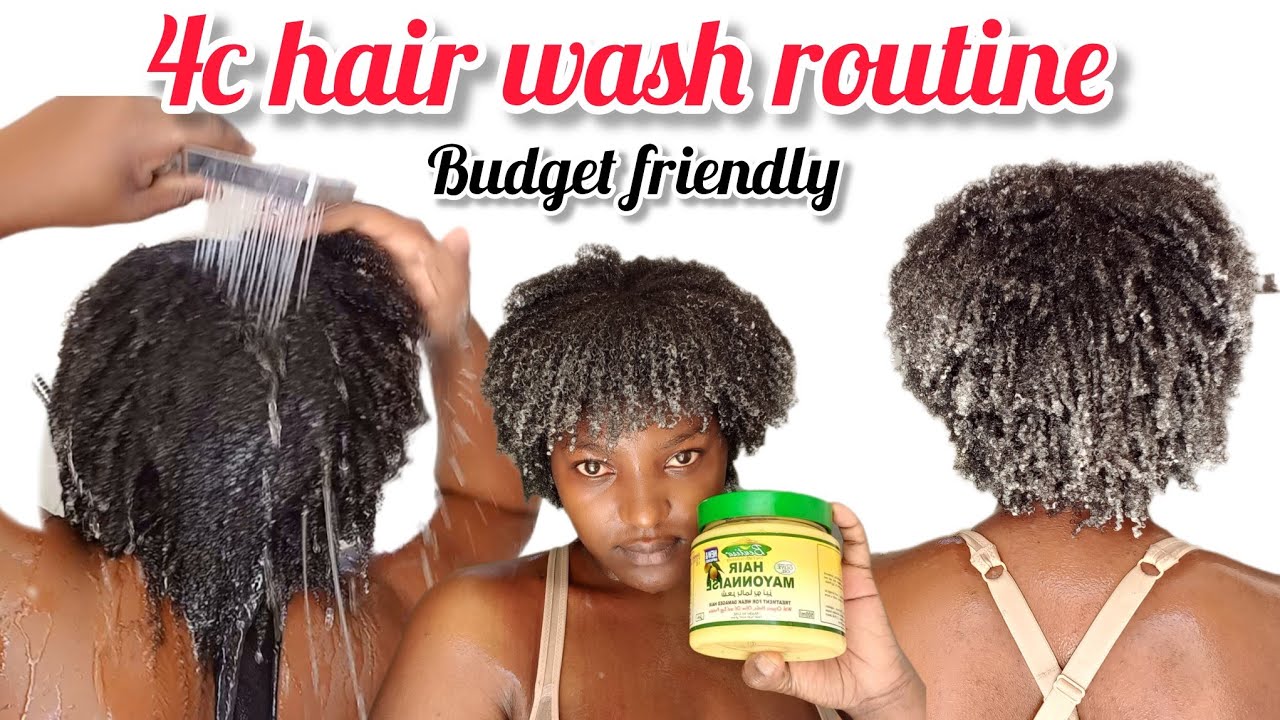 Hair mayonnaise protein treatment on 4c natural hair/ your hair will