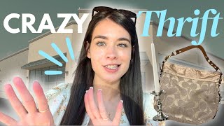 CRAZY THRIFT FINDS A FULL DAY OF THRIFTING