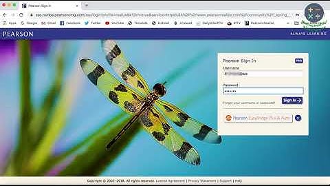 How to open your account on PearsonRealize.com