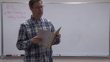 Math 1076 Creating and Solving Equations