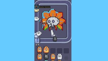 Pixel Flow Level 217 Hard. Walkthrough Gameplay 