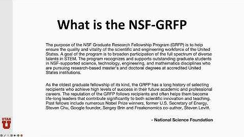 2024 NSF-GRFP General Information Session (June 28, 2024)