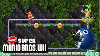 WII New Super Mario Bros. Wii World 5 screenshot 3