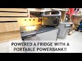 POWERING A CAMPER VAN WITH A PORTABLE LITHIUM POWER BANK!