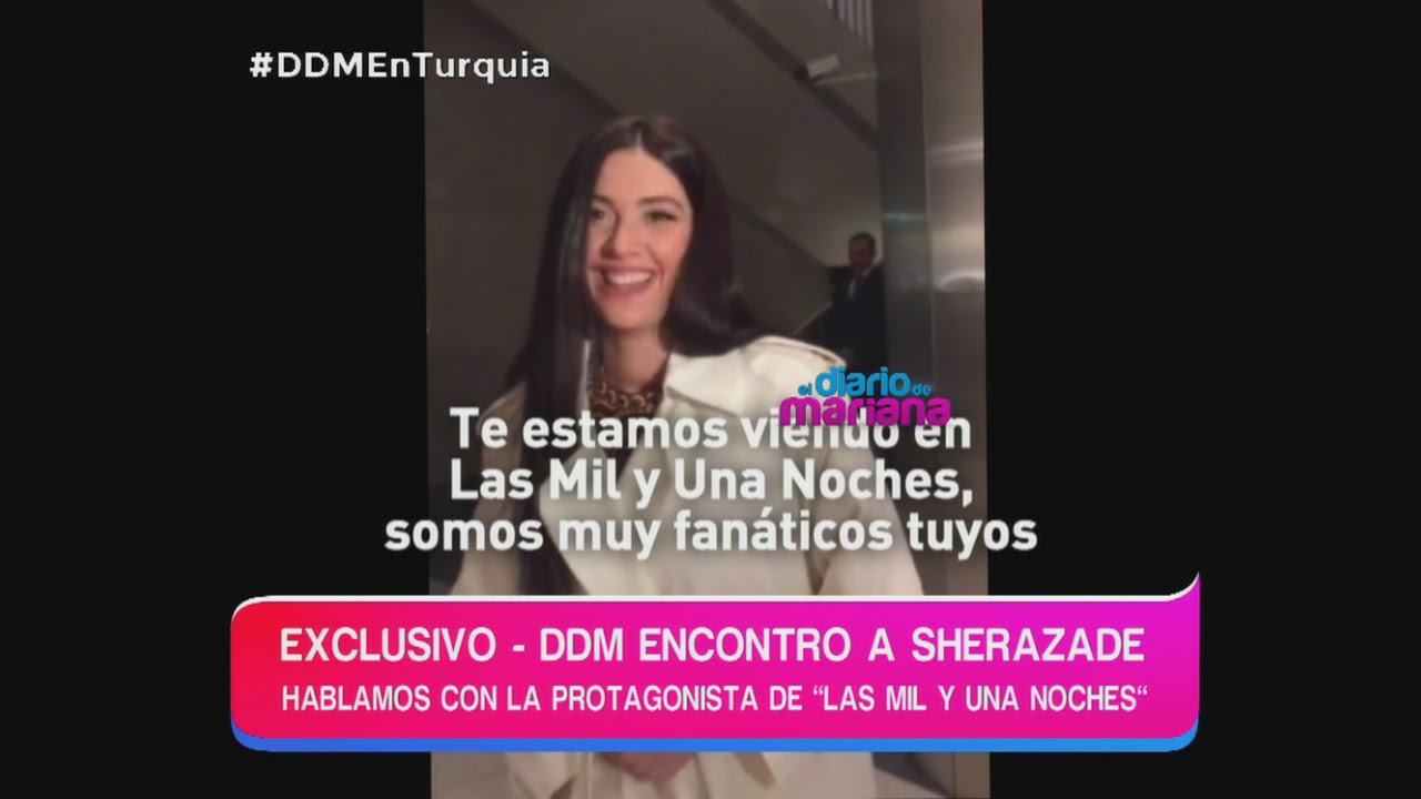El diario de Mariana - Sherazade mandó un afectuoso saludo para la Argentina