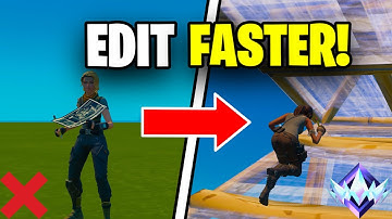 How to Edit Faster in Fortnite & Reduce Input Delay | Secret Settings for Pro Gameplay!