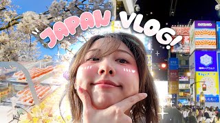 osaka japan vlog! | shopping, tasty foods, and onsen!