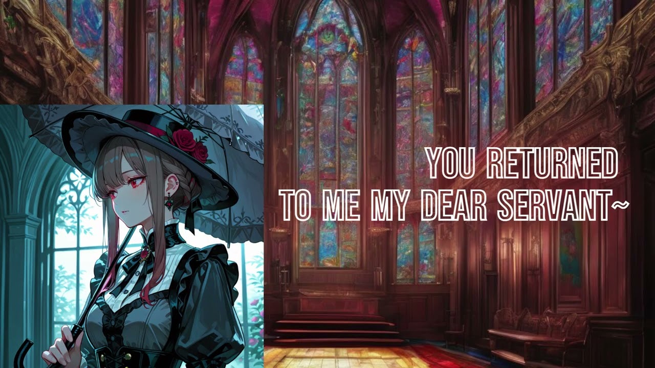 [F4A]you return to your vampire mistress[improv][kissing][vampire x human]