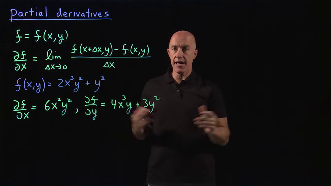 Partial derivatives | Appendix E | Differential Equations for Engineers ...