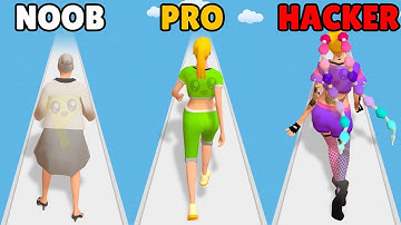 NOOB vs PRO vs HACKER in Baddie Squad