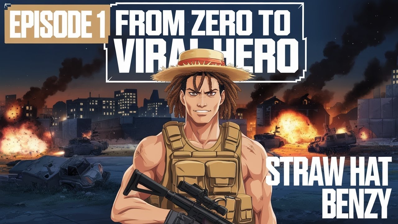 From ZERO to VIRAL Hero STRAW HAT BENZY Episode 1 YouTube