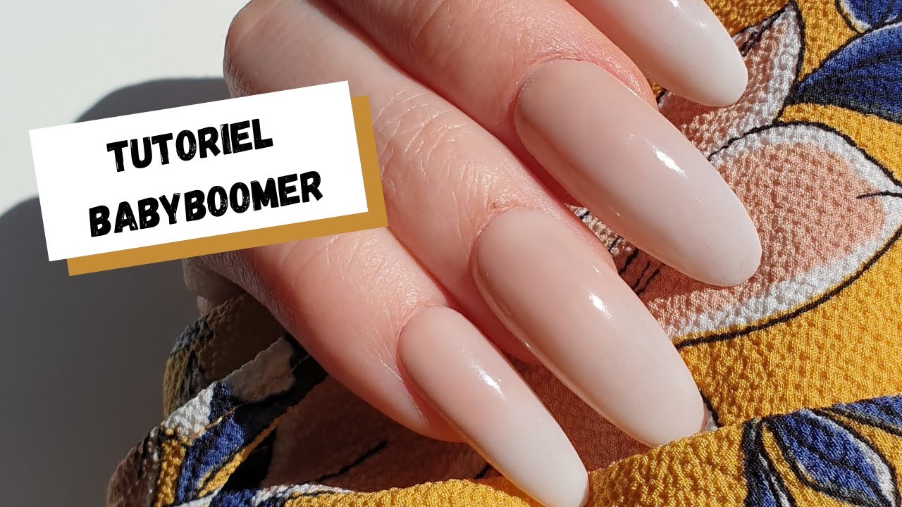 tuto : nail art babyboomer (mes astuces)