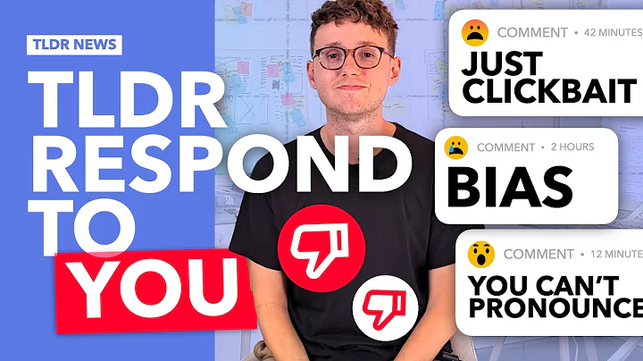 TLDR News Responds to Your Criticism & Complaints