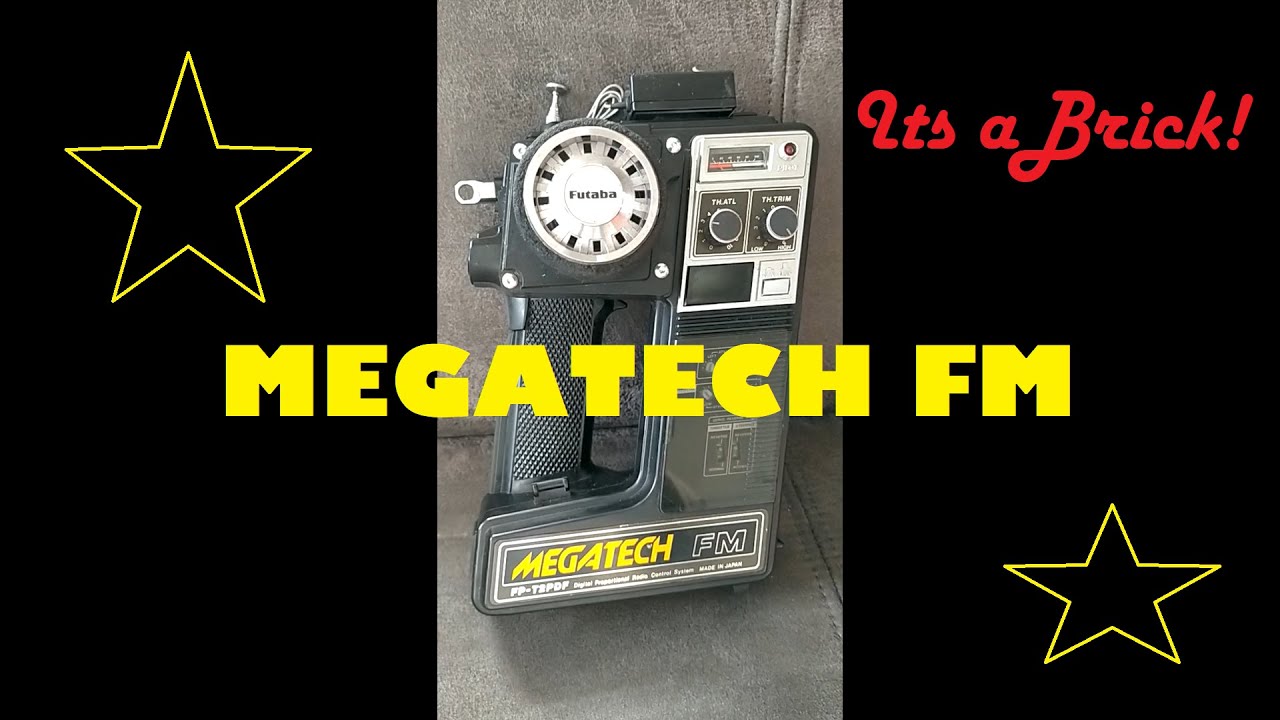 Futaba MEGATECH3PK FM40МHZ TRANSMITTER TUESDAY FUTABA MEGATECH FP-T2PDF 40Mhz retro