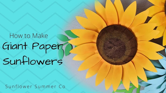 Best Paper for Paper Flowers - Sunflower Summer Co