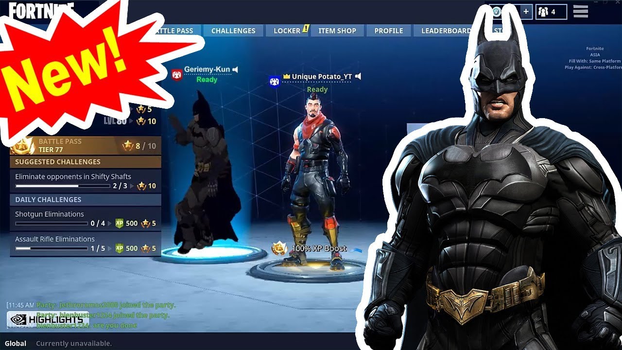 Batman Skin Fortnite