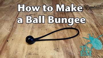 How to Make a Ball Bungee (bungee ball) - an insanely wonderful and useful tool! Read the desciption