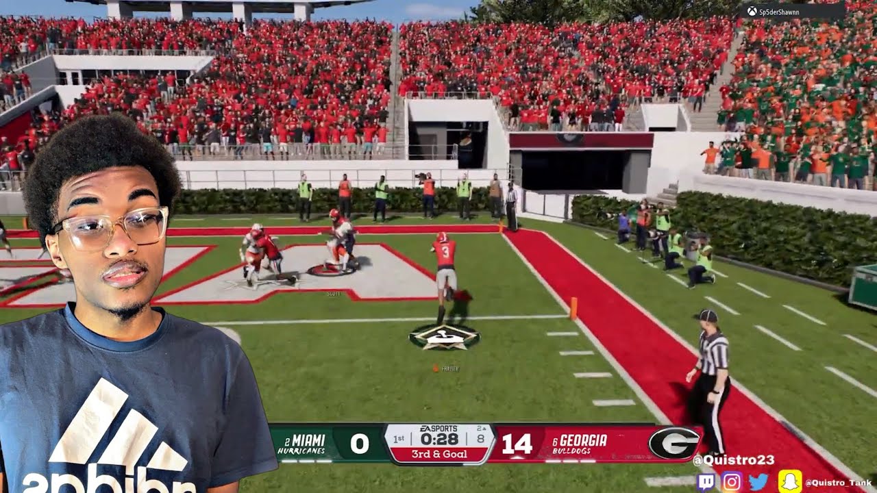 Quistro destroys Miami in College Football 26!