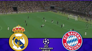 Real Madrid vs Bayern Munich | UEFA Champions League 23-24 Semi Final | Watch Along & efootball