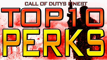 Call of Dutys TOP 10 - TOP 10 ★ PERKS in Call of Duty History (6-4)