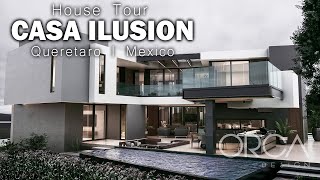 House Tour | CASA ILUSION a Luxury Contemporary House in Queretaro | MEXICO | 840m2 | ORCA by Orca Design Ec 46,126 views 1 year ago 12 minutes, 20 seconds