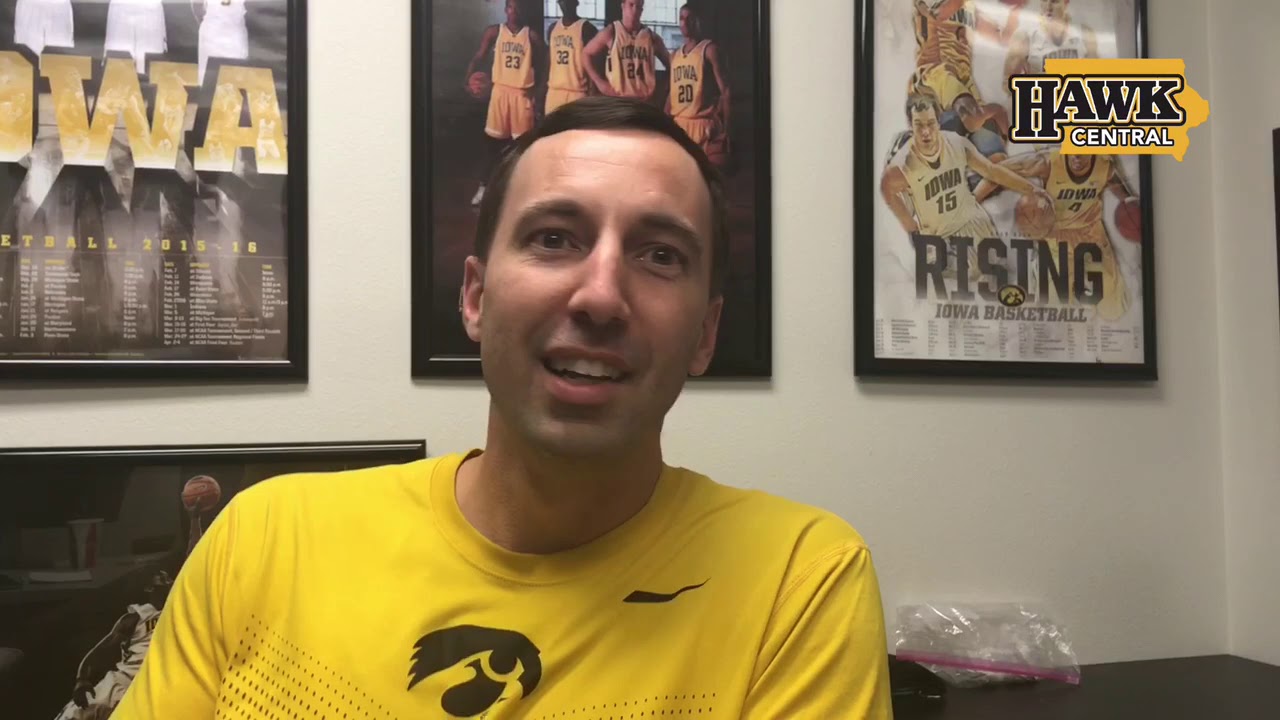 Iowa basketball manager saved by athletic trainer after having heart ...