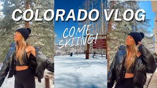 COLORADO VLOG! (come skiing with me in beaver creek)