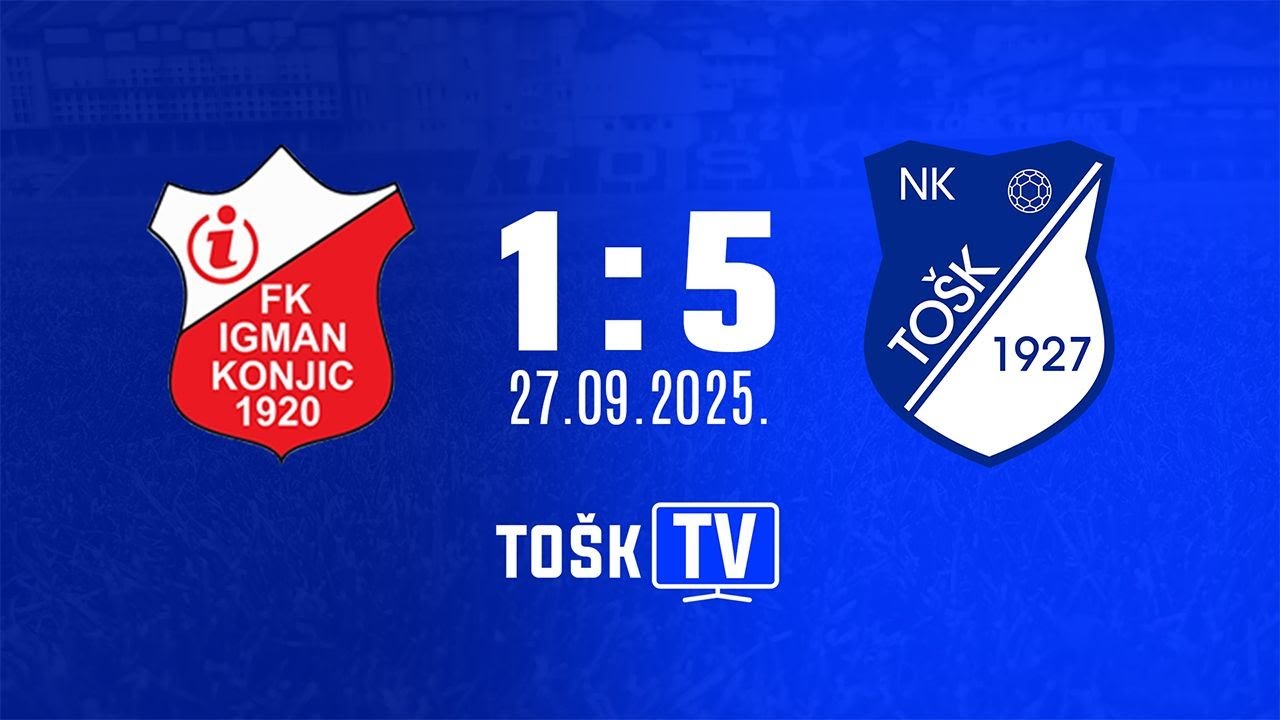 FK IGMAN VS NK TOŠK 1:5 │ HIGHLIGHTS