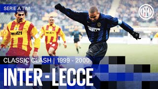 6 SUPER GOALS 🤩 | INTER 6-0 LECCE 1999/2000 | CLASSIC CLASH - EXTENDED HIGHLIGHTS ⚽⚫🔵