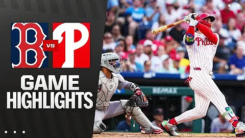 Red Sox vs. Phillies Game Highlights (7/23/25) | MLB Highlights