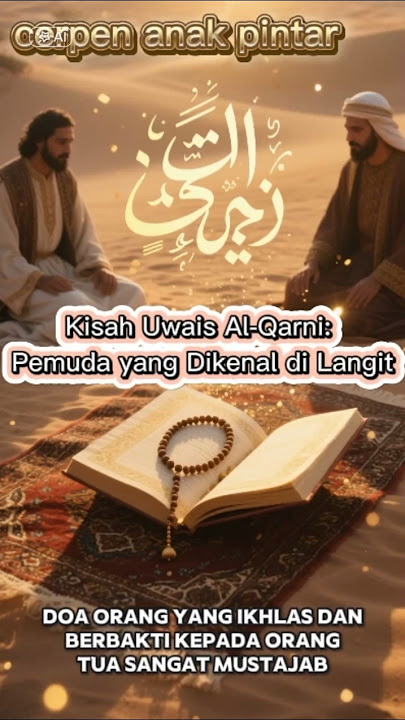 Kisah Uwais Al-Qarni  (Pemuda yang Dikenal di Langit) #ceritaanak #ceritarakyat #kisahnabi #shorts